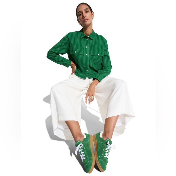 The Office of Angela Scott the Elliot Sneaker Green & white size EU 37 US 7 - Picture 5 of 16